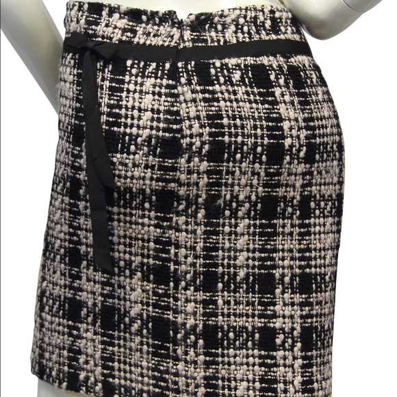 Ann Taylor Pink and Black Tweed Ms. Principal Sz 0 - Picture 3 of 4